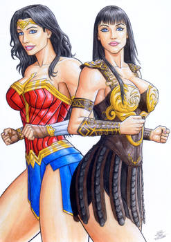 WONDER WOMAN and XENA in Auction Now at Ed Benes s