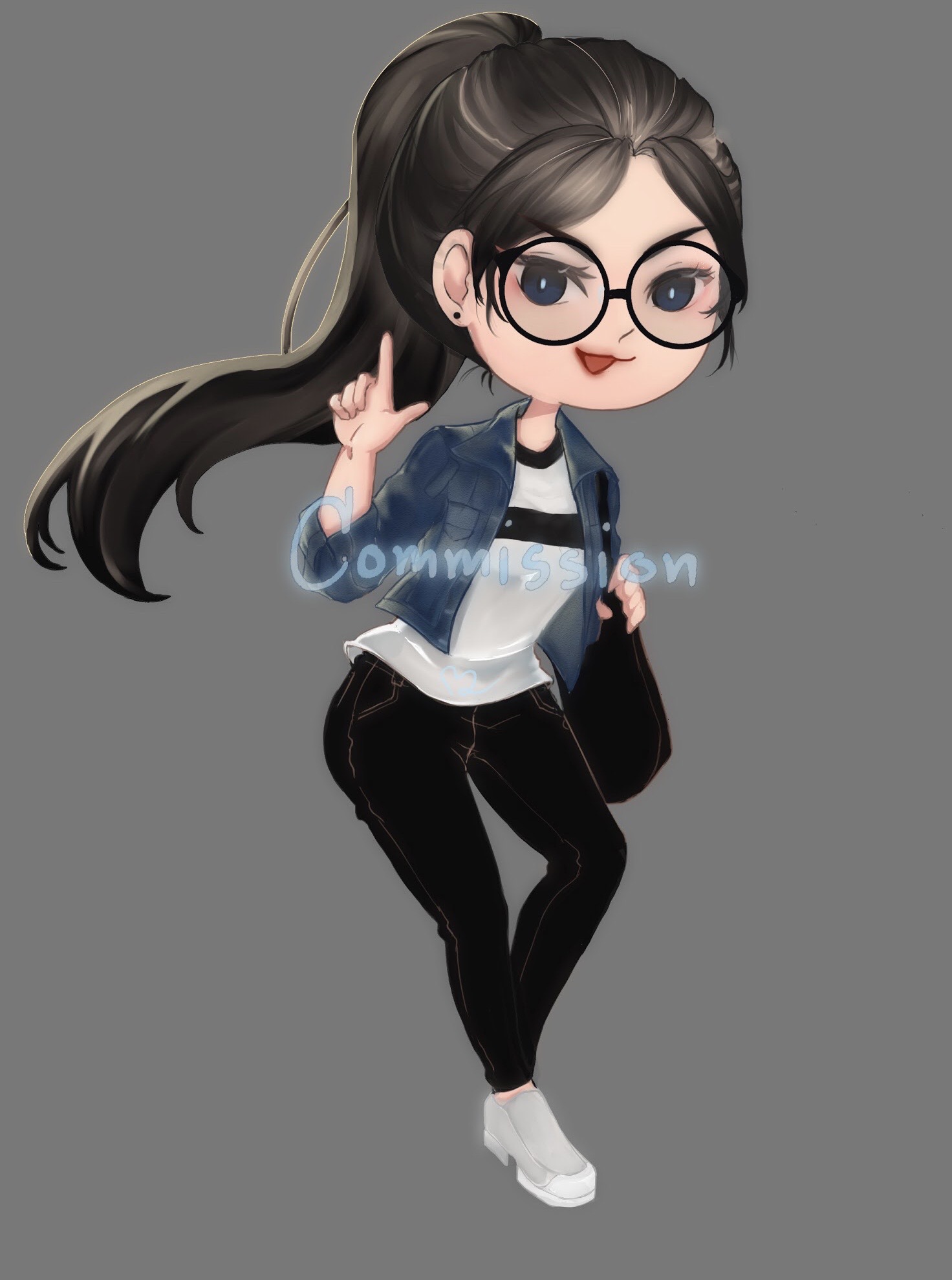 Commission Chibi work by Realijitaro on DeviantArt