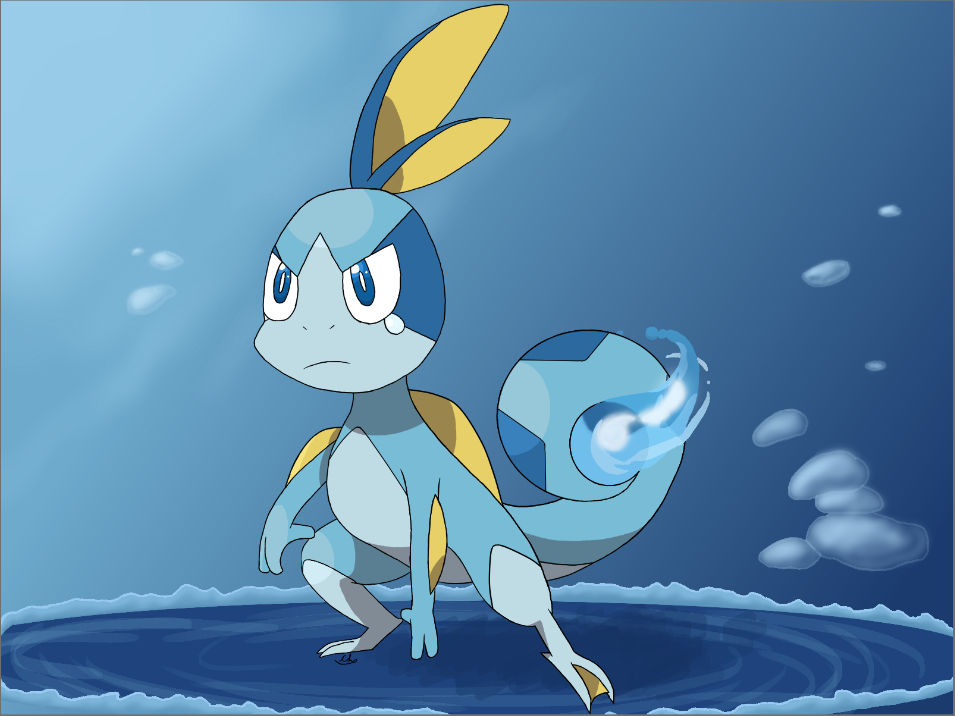 Sobble Evolution by DragonGirlChar on DeviantArt