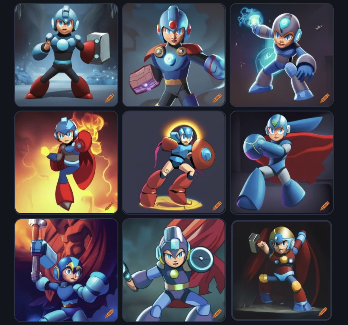 Mega Man Razor Form Mega Man wielding the hammer of Thor by RaptorMan25 on DeviantArt
