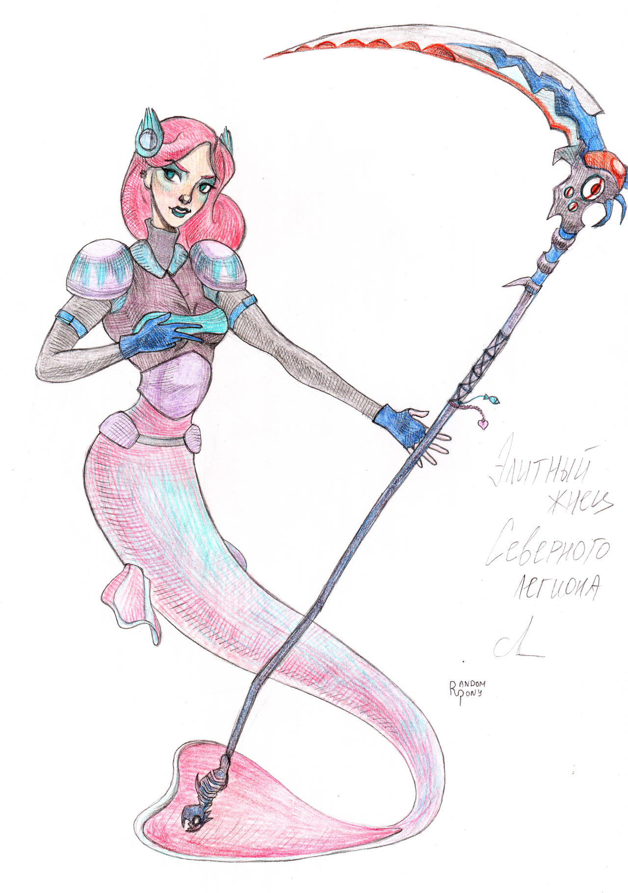 Reaper mermaid by Corsair7Seas on DeviantArt