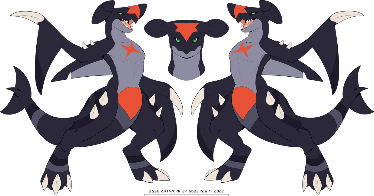 My Garchomp by BlackStarWolf100 on DeviantArt