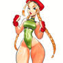 Pinuptober day 6 - Fighter (Cammy White)