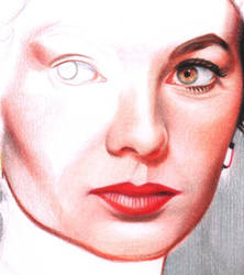 Jean Simmons WIP detail