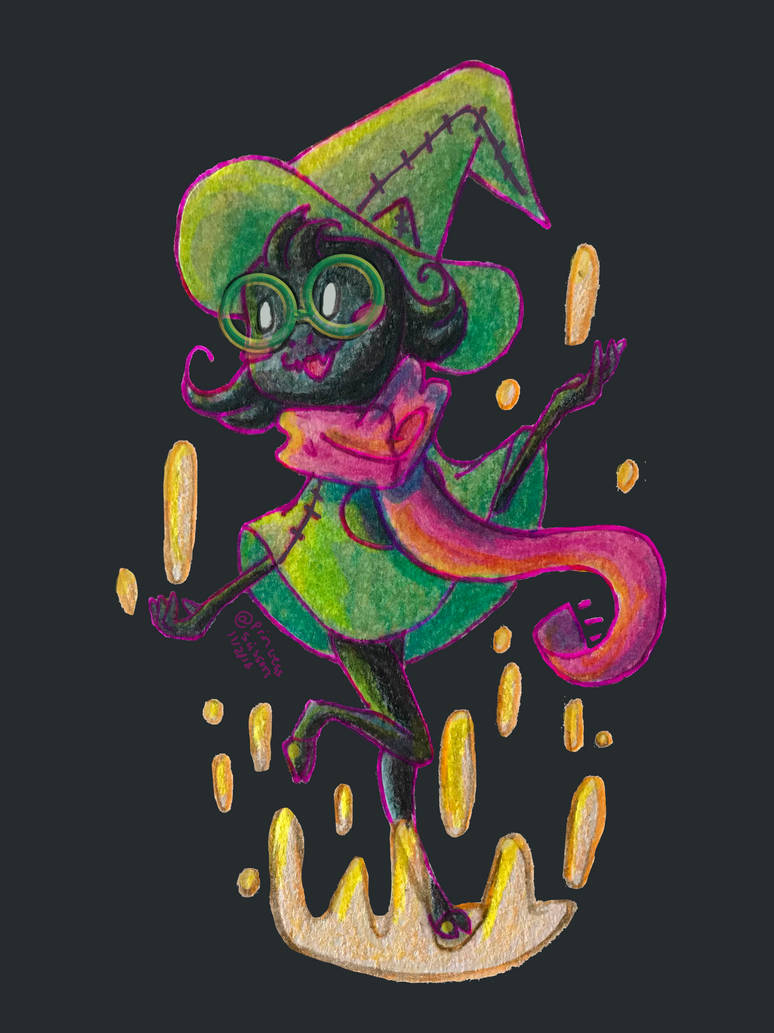 Fluffy Son: DeltaRune Ralsei by PrincessScissors