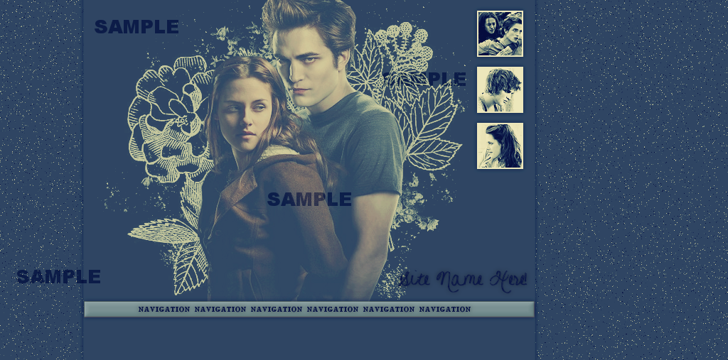 Twilight Layout by mistyped on DeviantArt