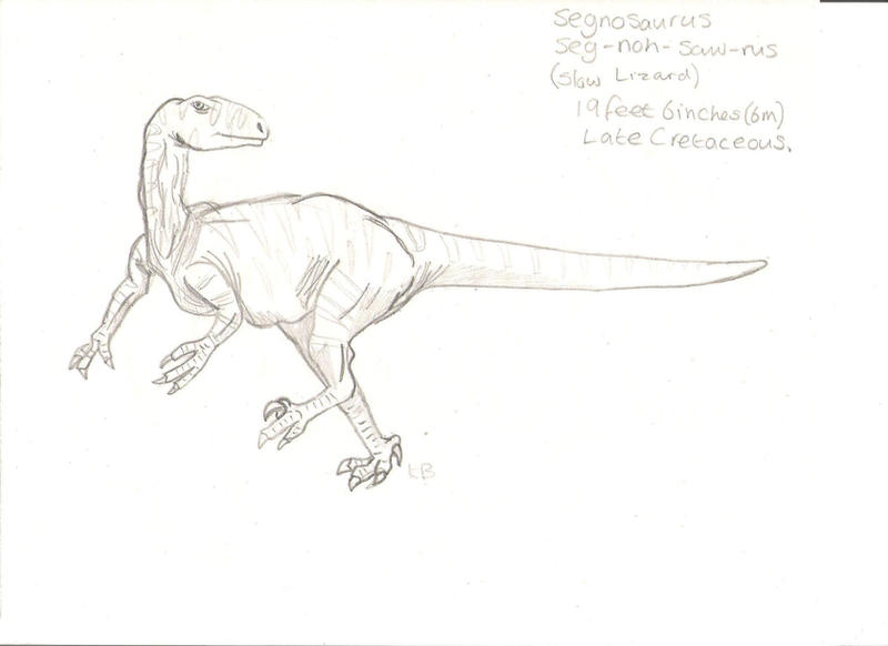 Segnosaurus by blueminstral on DeviantArt