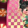 Vanellope and her winning cup