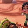 Wreck- It Ralph: happy Vanellope GIF