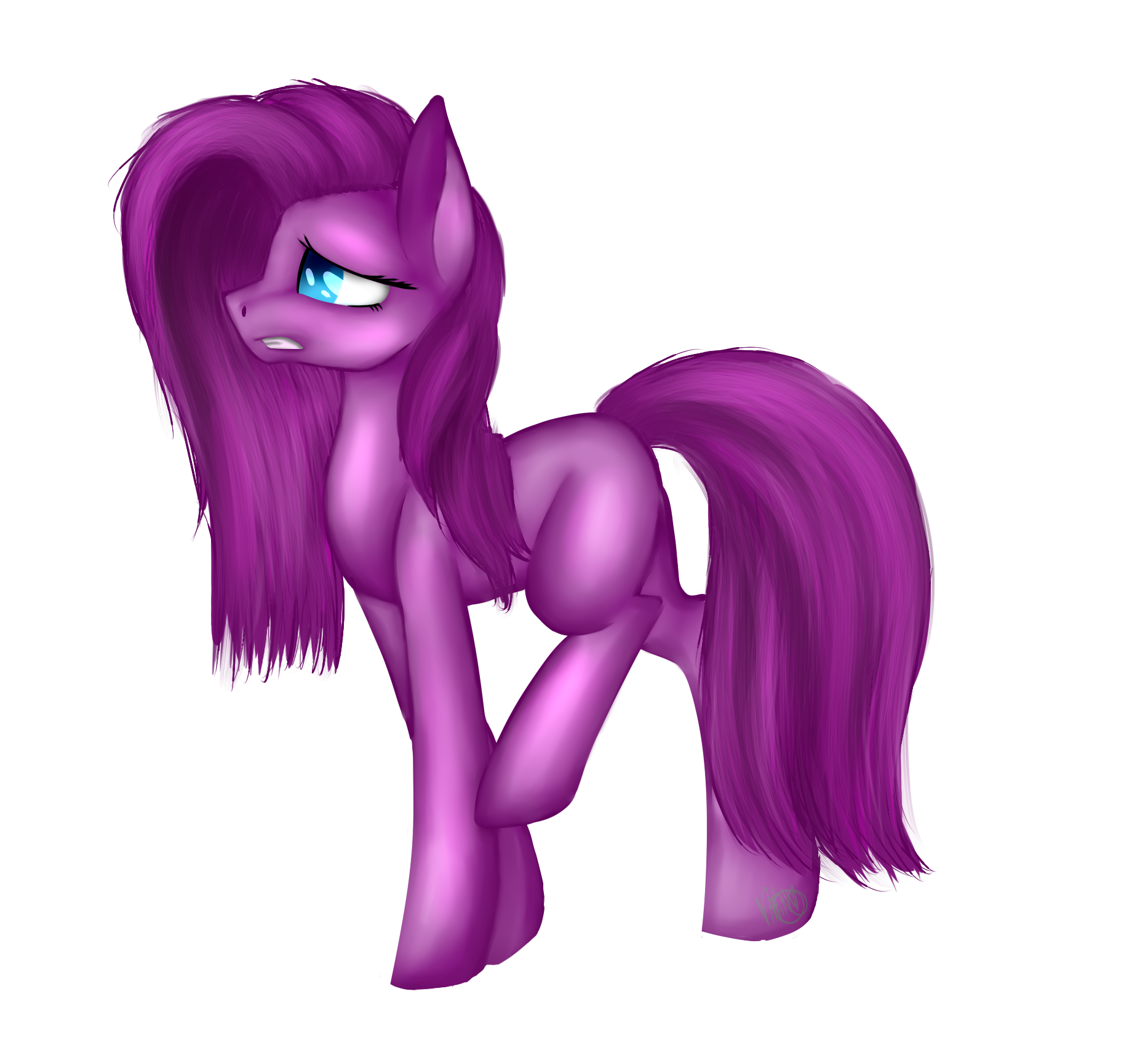 Look Mom, No Lines- Pinkamena