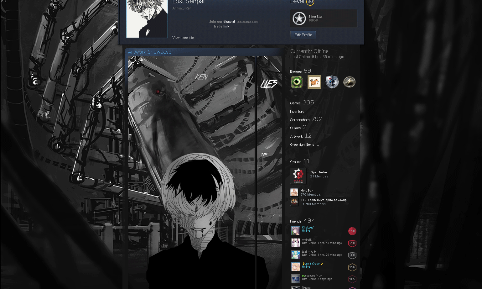 Tokyo ghoul steam artwork фото 23