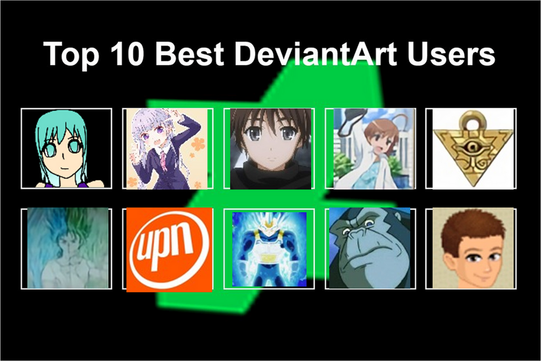 Top 10 Best DeviantArt Users by xxphilipshow547xx on DeviantArt