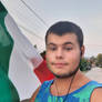 Me With Italy flag