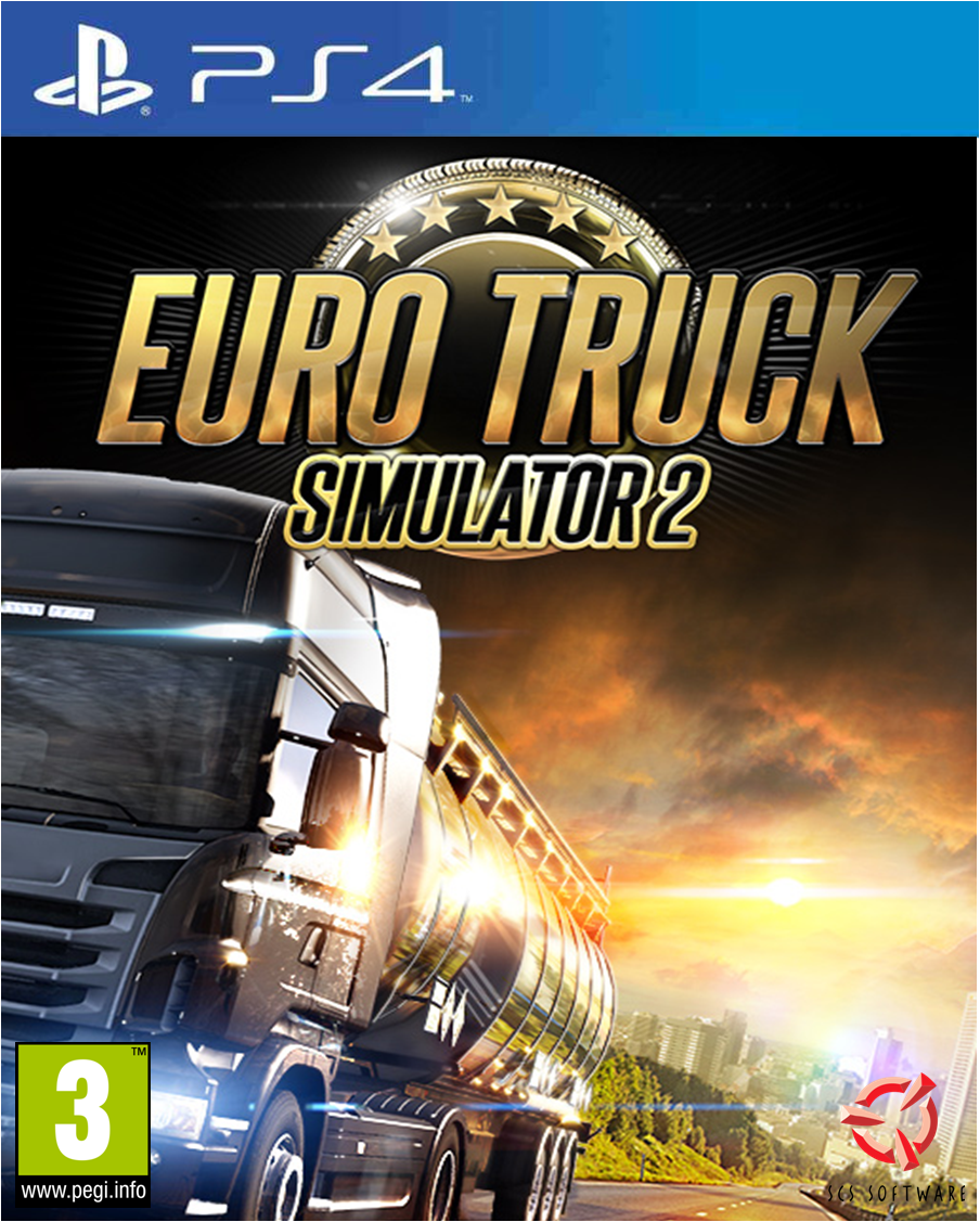Euro Truck Simulator 2 ps4 cover. by xxphilipshow547xx on DeviantArt