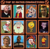 Top 12 Hated Characters