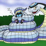 Vortex in Cuddles' Coils