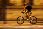 Night Cyclist by organicvision