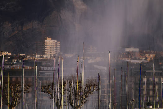 Above the Lac Leman