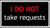No Requests Stamp by Reitanna-Seishin