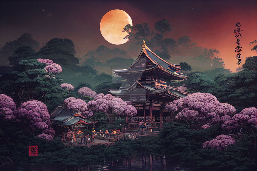 Kyoto Temple By Lunayokai On Deviantart Kyoto Temple By Lunayokai On Deviantart