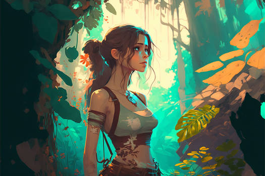 Young Lara Croft - Tomb Raider