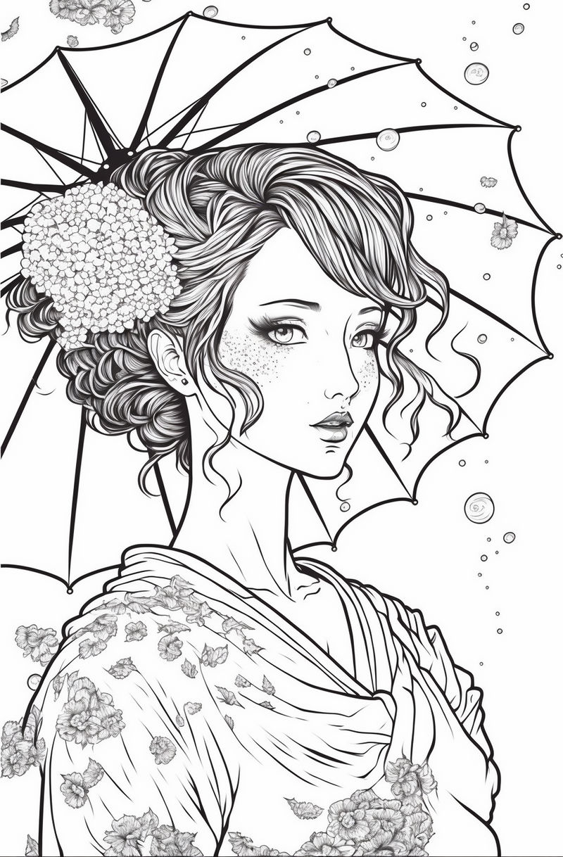 Colouring Page by LunaYokai on DeviantArt