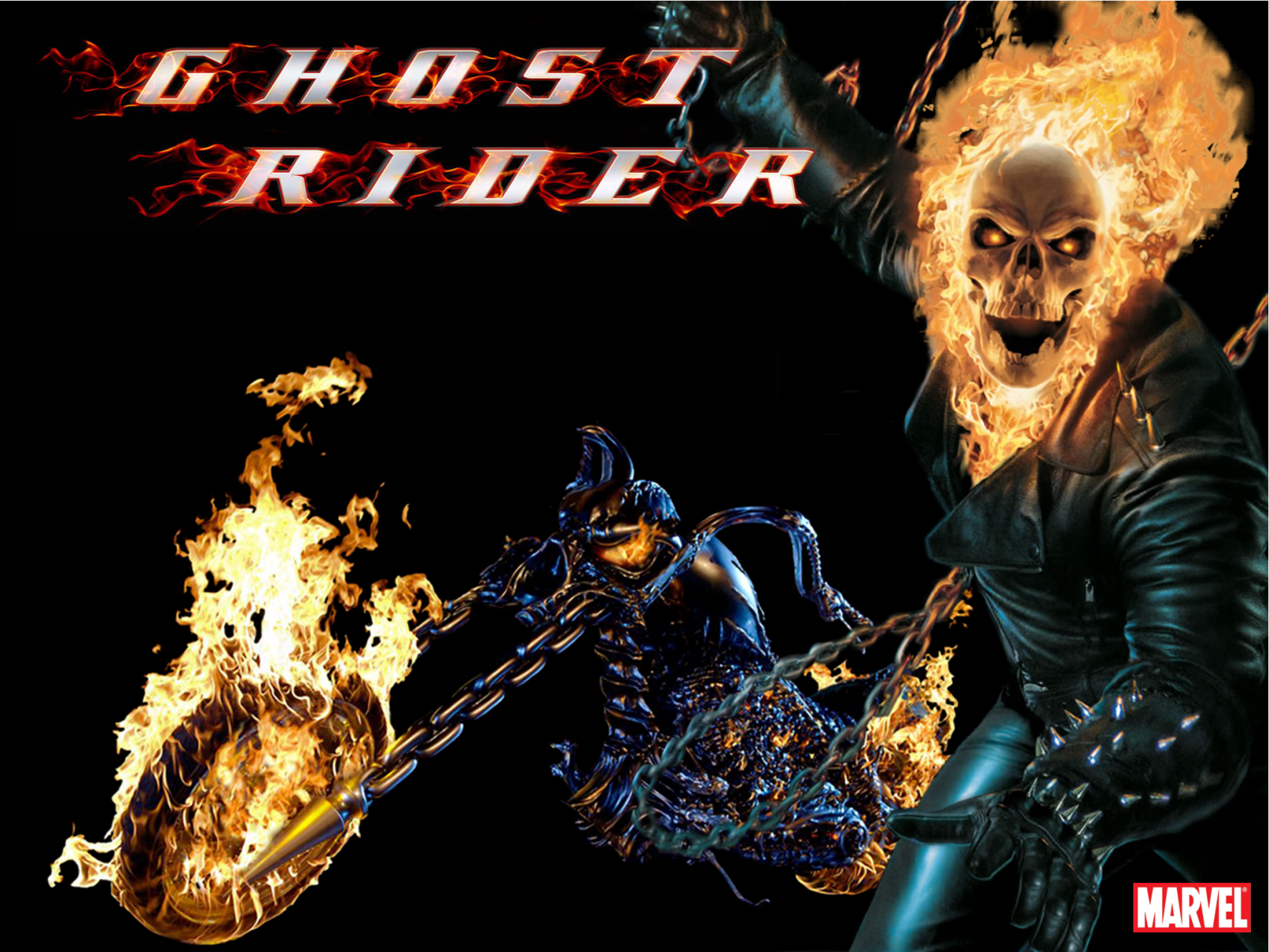 Ghost Rider Wallpaper by Megatron-1 on DeviantArt Ghost Rider Wallpaper by Megatron-1 on DeviantArt