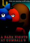 A Dark Night At Gumball's Movie Poster by BGlaz