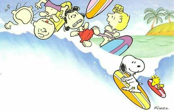 Surf Up Snoopy By Kingjklilwayne On Deviantart