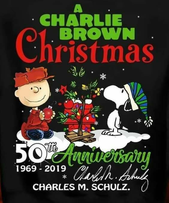 Happy 50th Anniversary Charlie Brown Christmas By Kingjklilwayne
