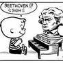 Schroeder meets Beethoven for the very first time