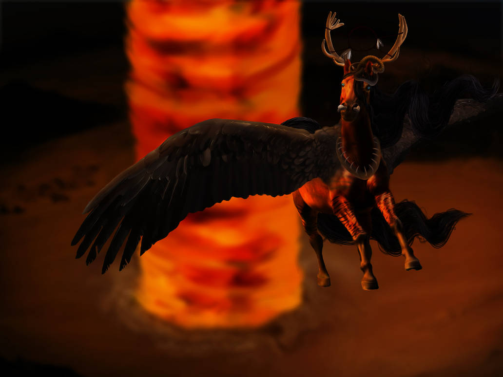 Comanche Moon by foxyfirewings