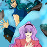 Miho and Kiana in arc v