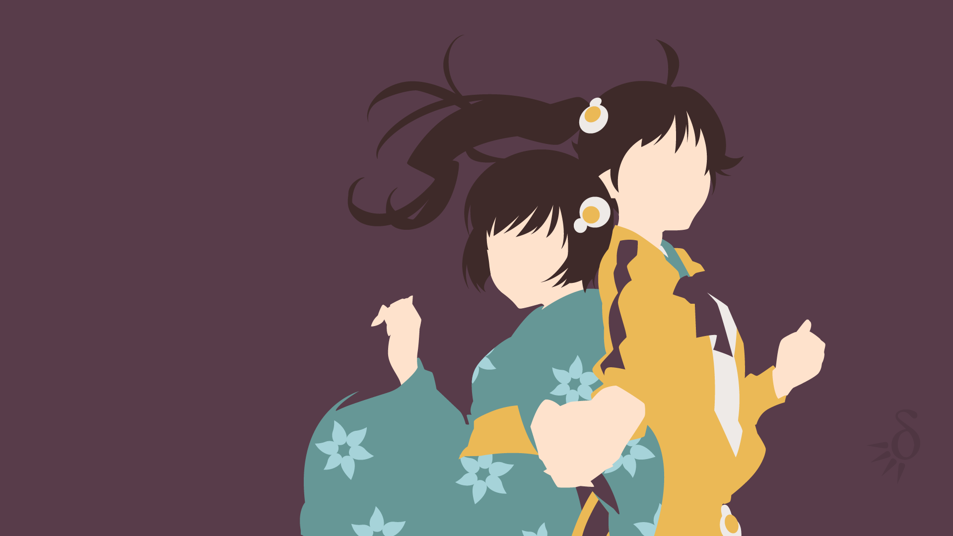 Monogatari Series Fire Sisters By Krukmeister On Deviantart Monogatari Series Fire Sisters By Krukmeister On Deviantart