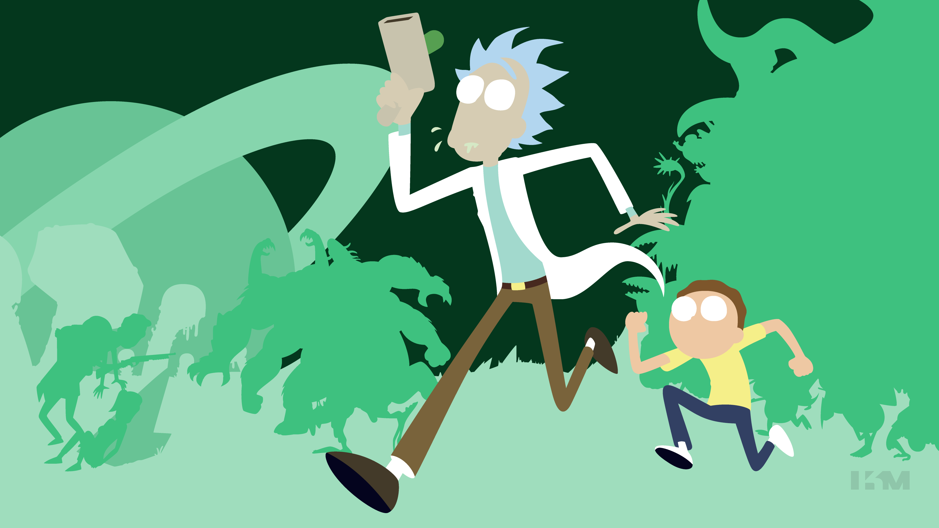 Rick And Morty By Krukmeister On Deviantart