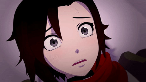 Ruby Rohd Scared Ruby Rose is Scared GIF by JackWayne001 on DeviantArt