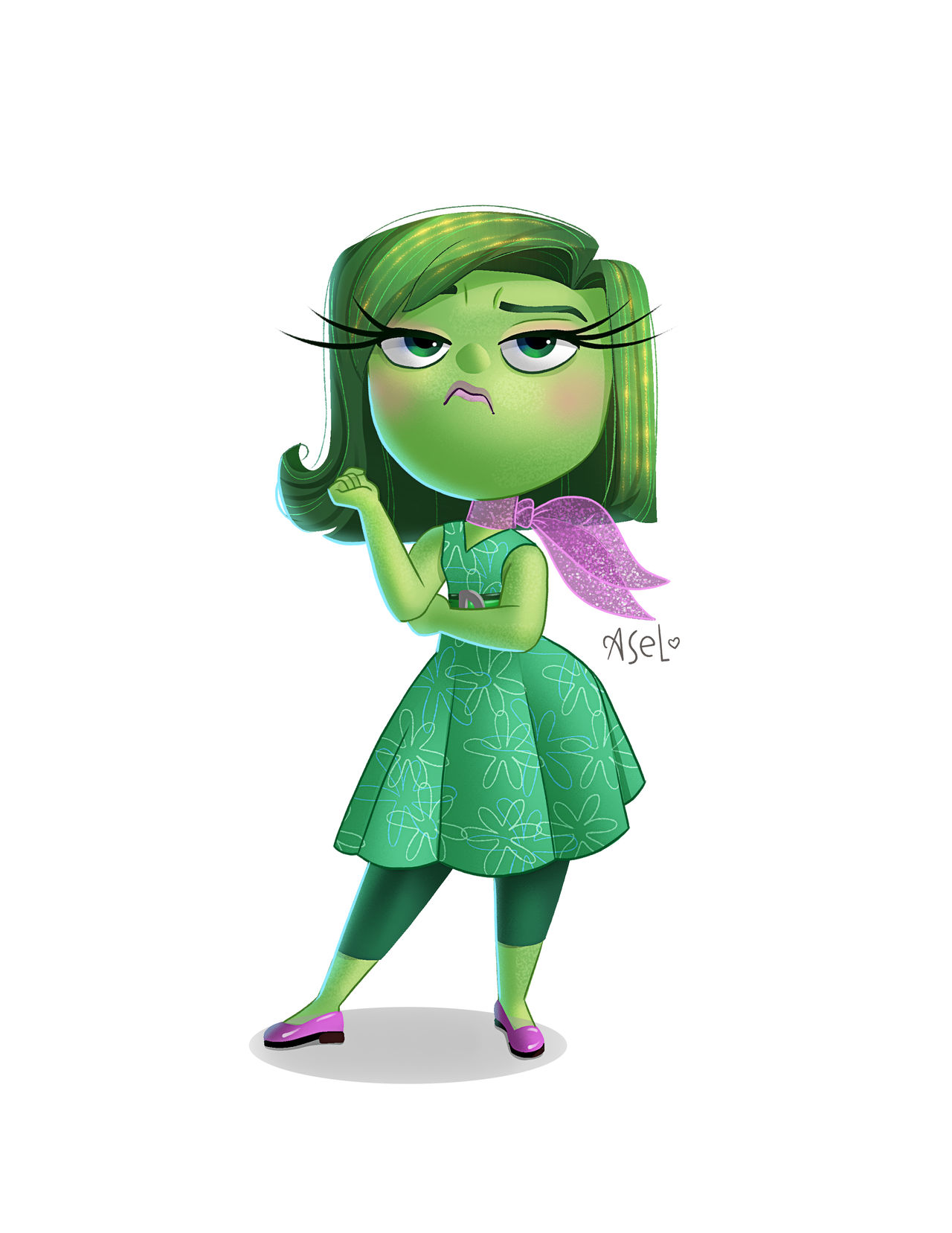 Disgust Abstract Disgust | Fan Art by AsyaNor on DeviantArt