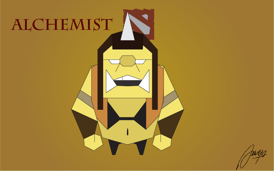 Alchemist Dota 2 Vector By Maxrepelz On Deviantart