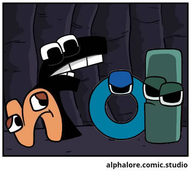 The Alphabet Lore Human Invasion Part 1 - Comic Studio