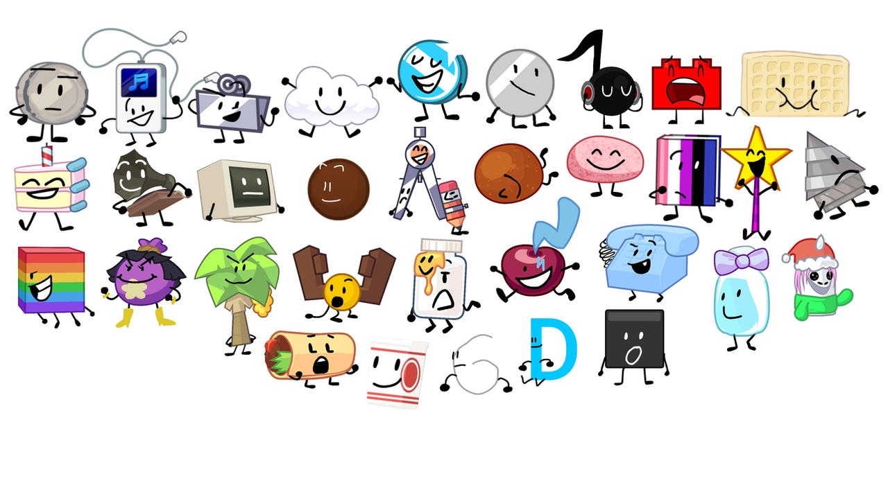 BFB Season 6's 33 Newbies by AlphabetLoreGFan on DeviantArt