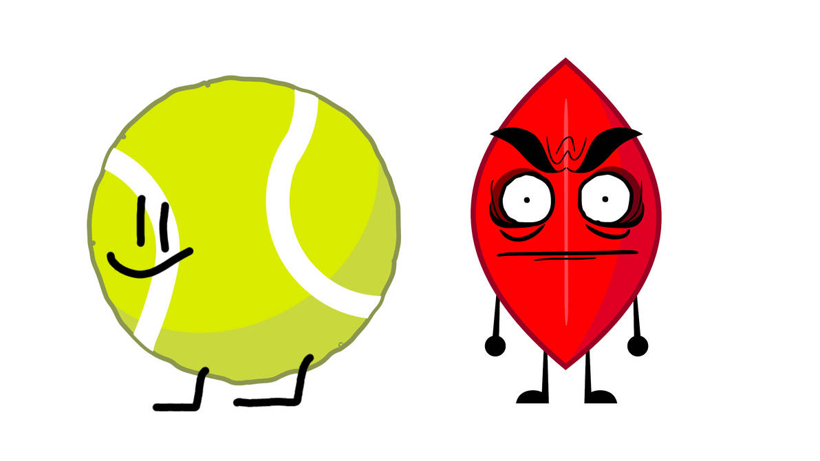 BFDI: Tennis Ball And Evil Leafy Plush Are Here by AlphabetLoreGFan on ...