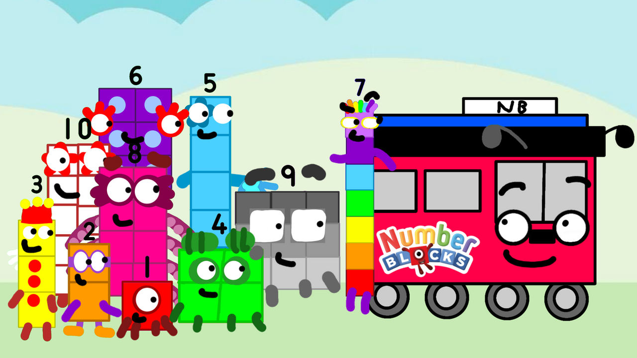 Numberblocks/Red Bus: Number Meets Numberblock Bus by AlphabetLoreGFan ...