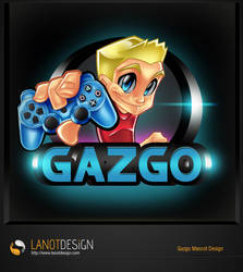 Gazgo Mascot Design