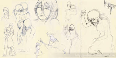 Byasana sketches