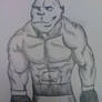 muscular boxer