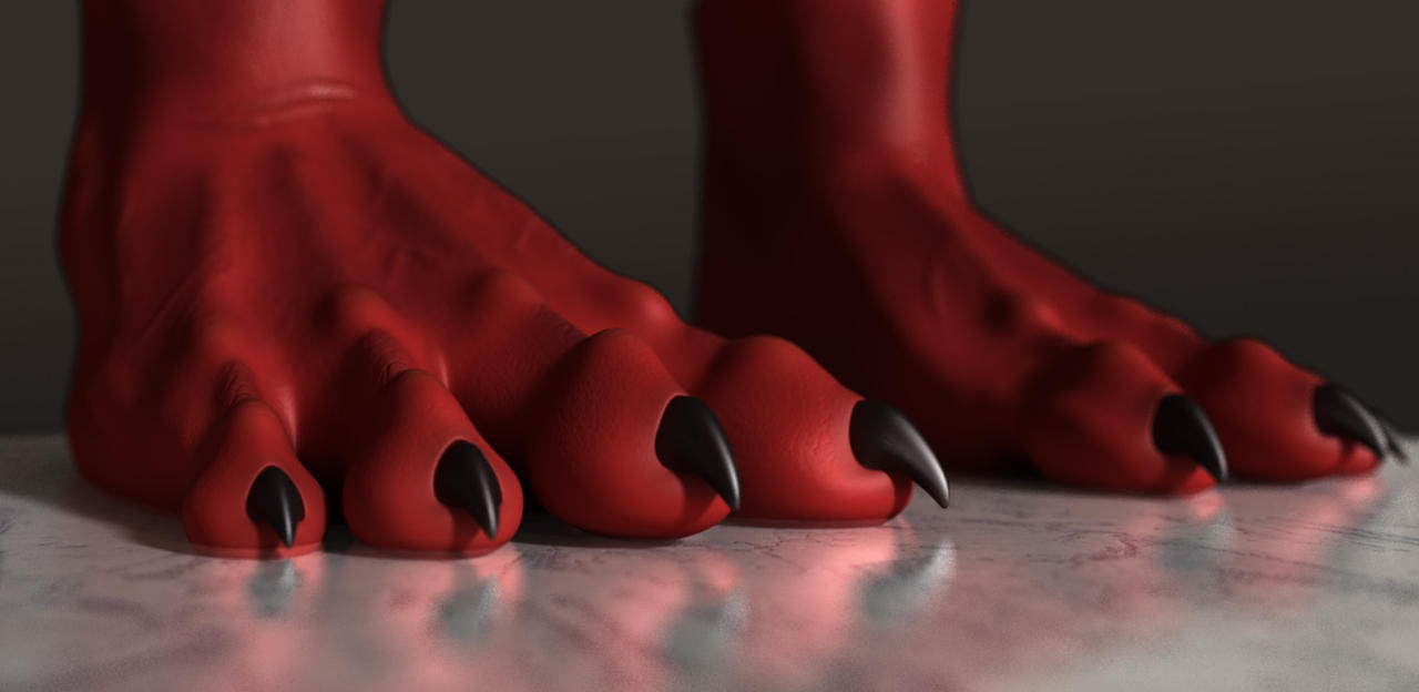 Dragon feet by ArokhTroja on DeviantArt
