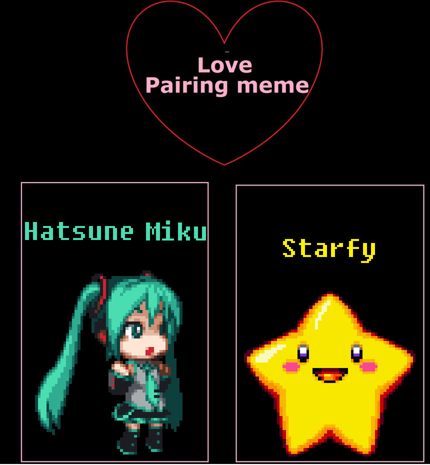 My Love Pairing by SuperStarfy2002 on DeviantArt