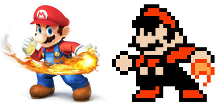 Invincible 8 Bit Mario Mario 8-bit and SSB4 by SuperStarfy2002 on DeviantArt