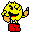 the iconic Pac-Pose
