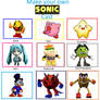 my Sonic Ova cast